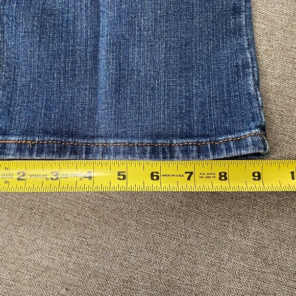 Levi's 515 Bootcut Denim Jeans Women's 14S Mid Rise Blue Casual Pants - Picture 14 of 16